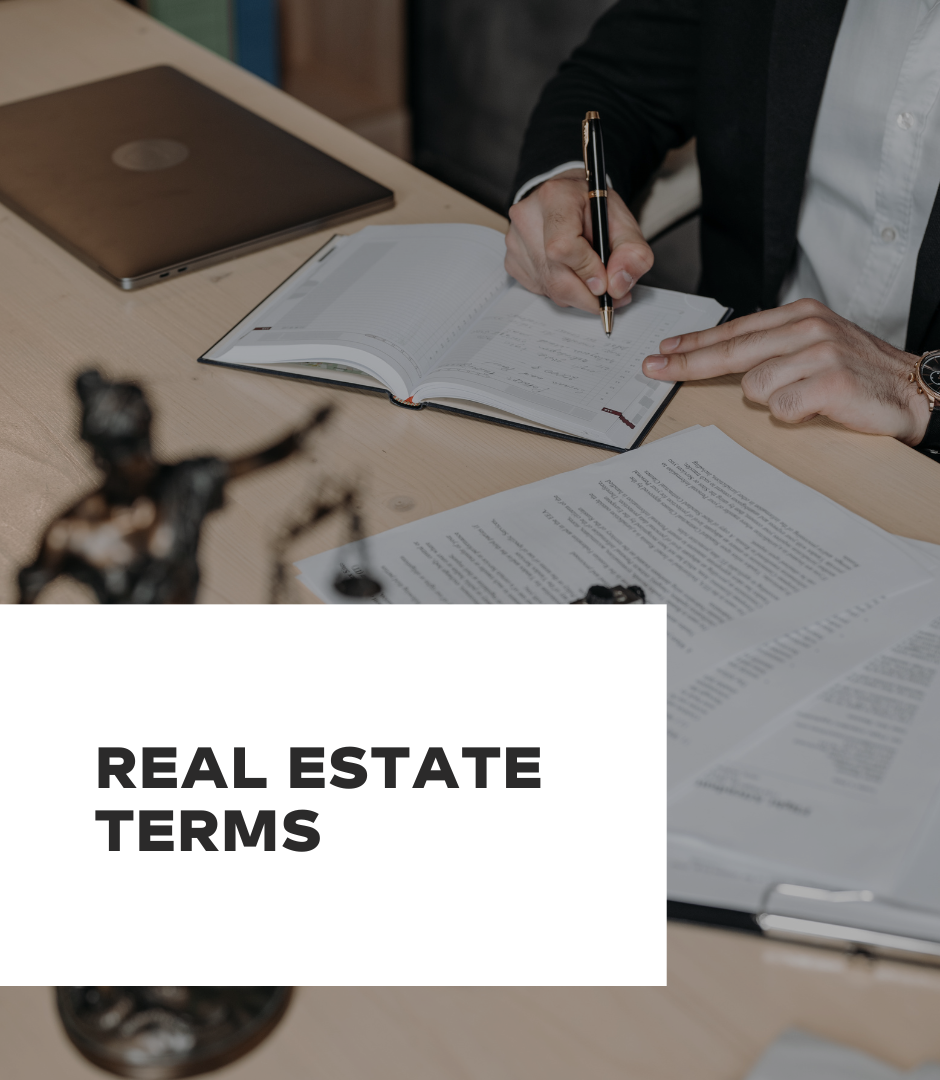 real estate terms